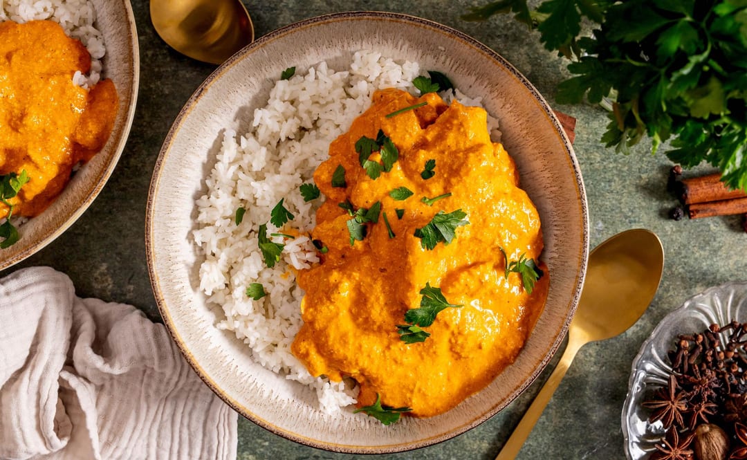 Butter chicken léger